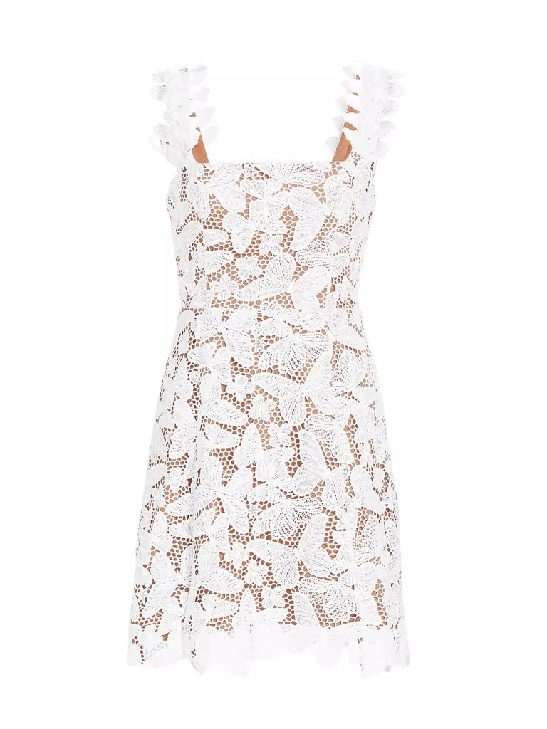 Elliatt Pine Butterfly Lace Dress 1