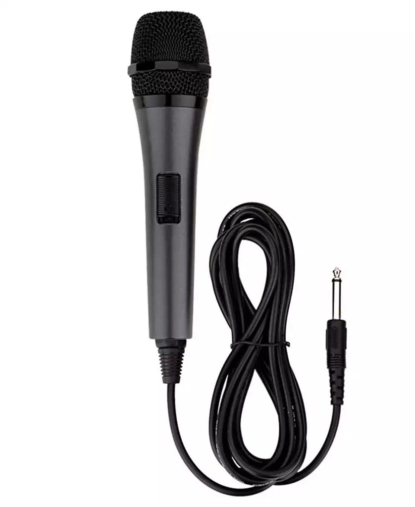 Singing Machine Unidirectional Dynamic Wired Microphone for Karaoke 1