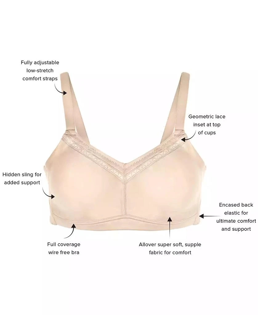 Wacoal Women's Perfect Primer Wire Free Bra 852313, Up To DDD Cup 4