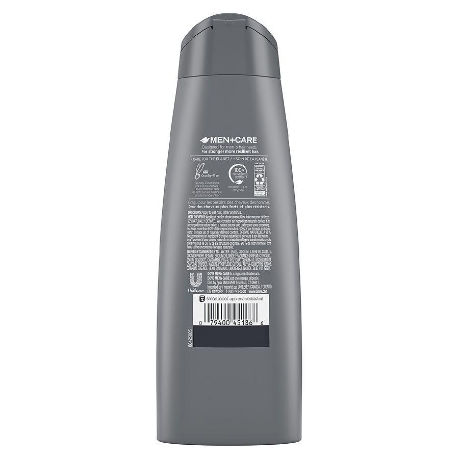 Dove Men+Care Shampoo Charcoal + Clay