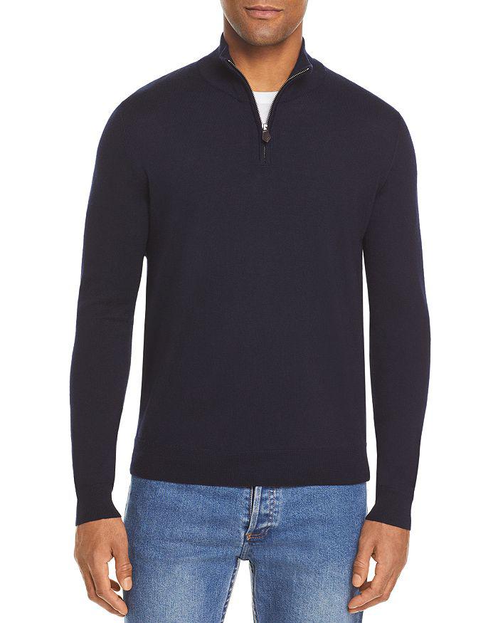 The Men's Store at Bloomingdale's Quarter-Zip Merino Sweater - 100% Exclusive