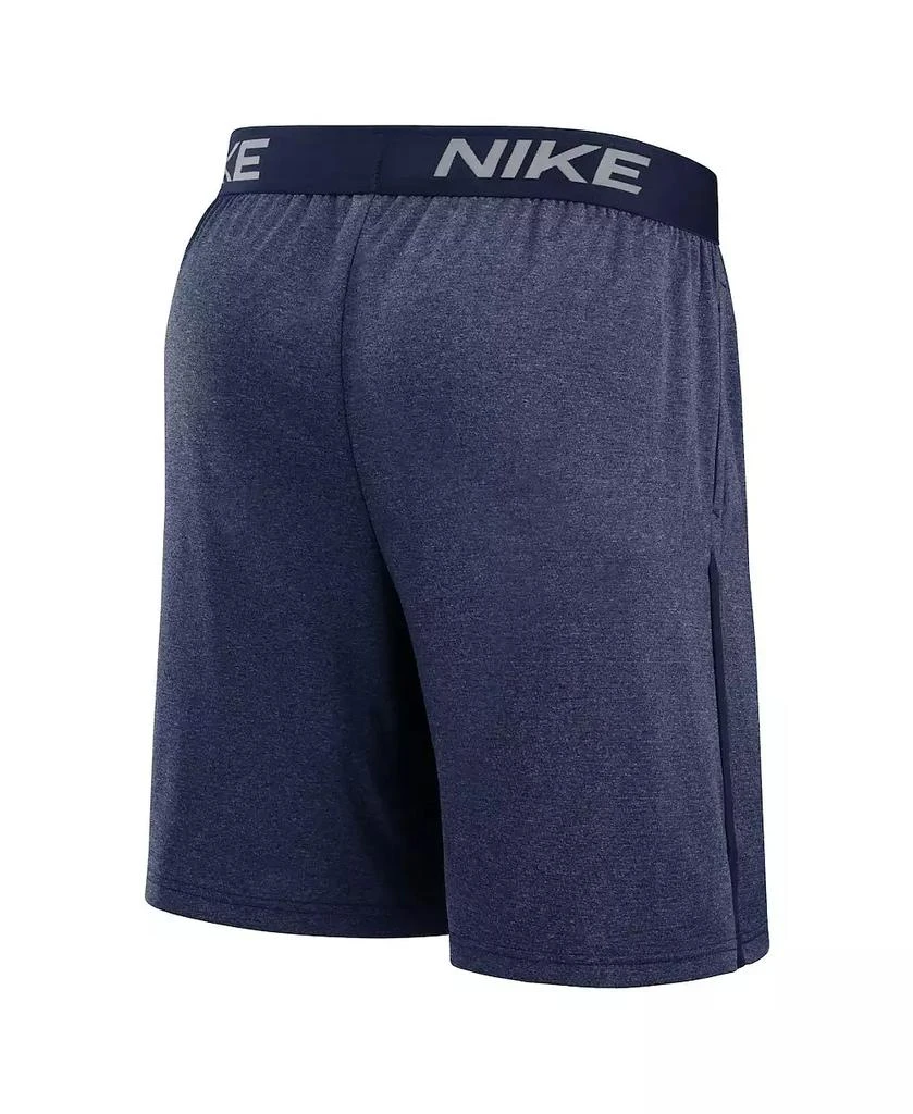 NIKE Men's Navy Seattle Mariners Authentic Collection Performance Knit Shorts 2