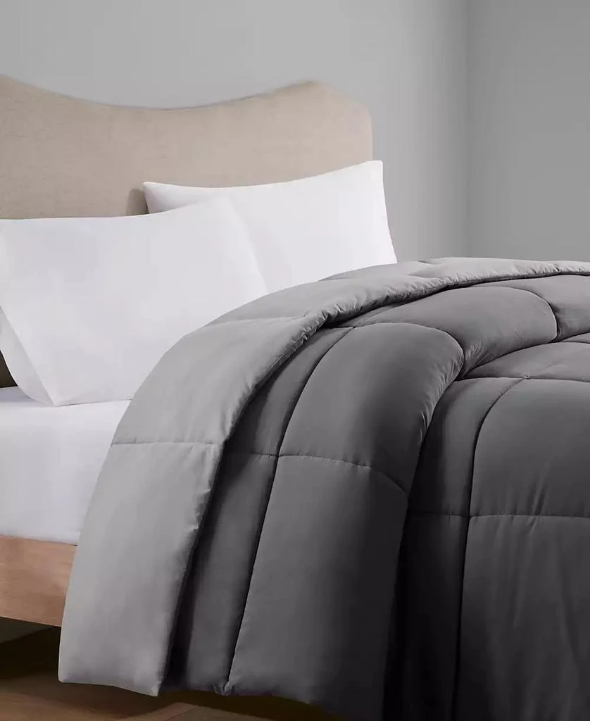 Home Design Lightweight Reversible Down Alternative Microfiber Comforter, Full/Queen, Exclusively at Macy’s 3