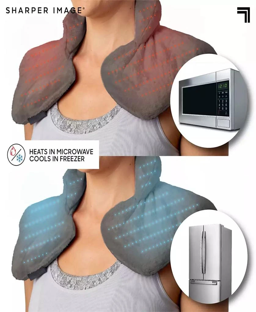 Sharper Image Warming & Cooling Aromatherapy Neck & Shoulder Wrap Pad 4