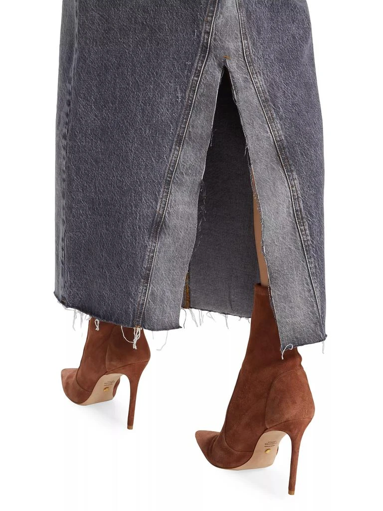 3x1 Charlotte Denim Maxi Skirt 6