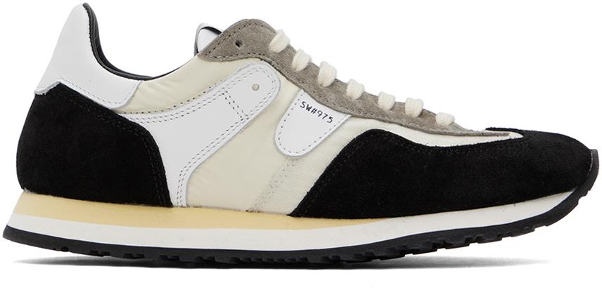 Spalwart Black & Gray Master Blaster Low Sneakers - Casual