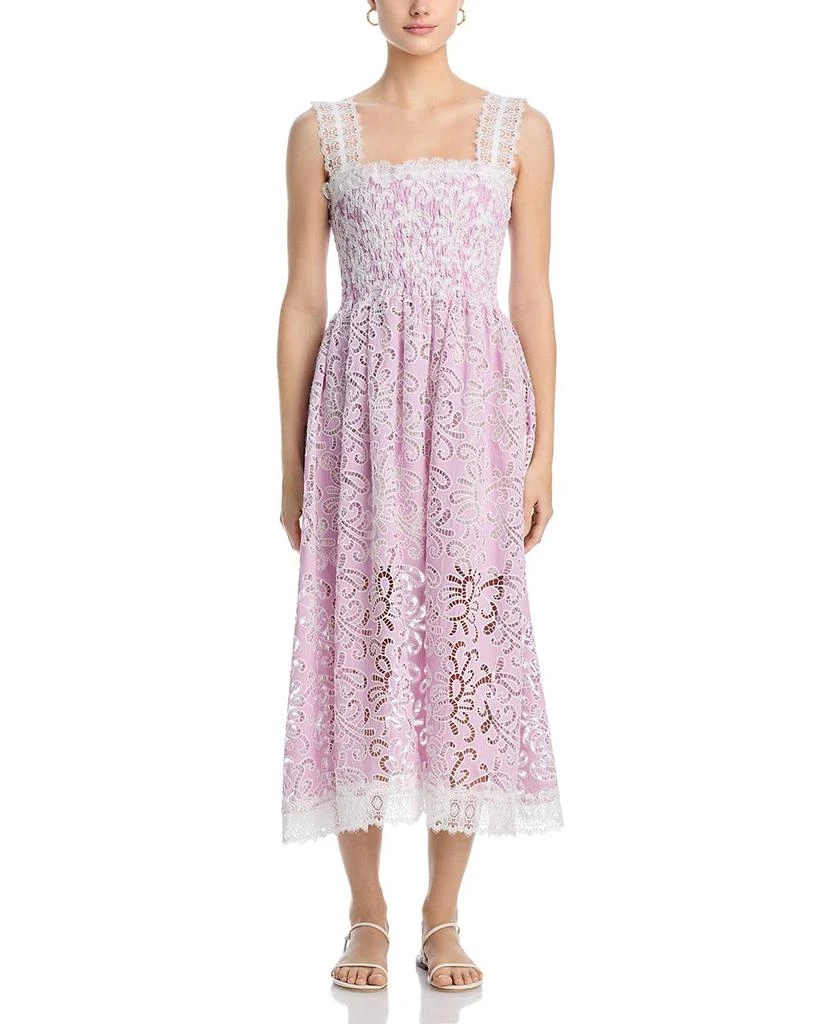 Waimari Palmetto Embroidered Dress 7
