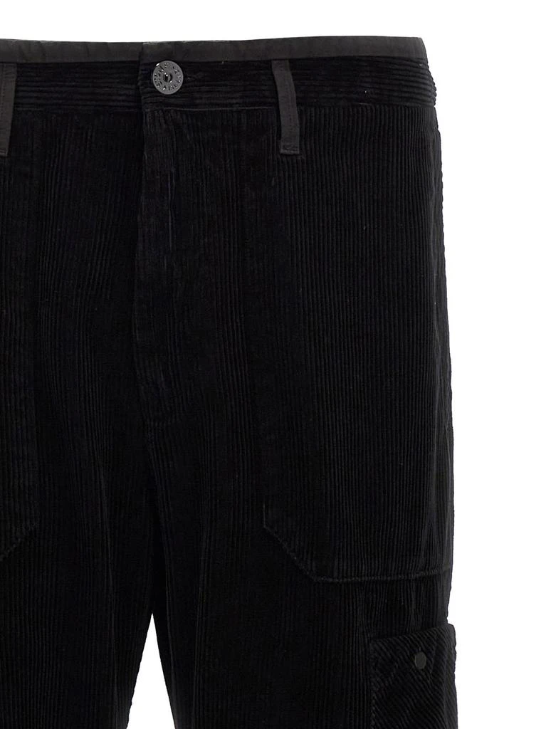 Stone Island Stone Island Logo-Patch Corduroy Trousers 3