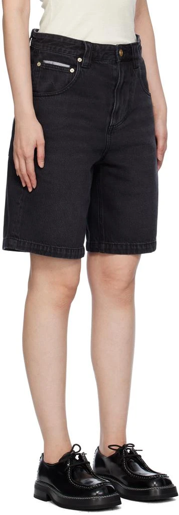 Eytys SSENSE Exclusive Black Keanu Denim Shorts 2