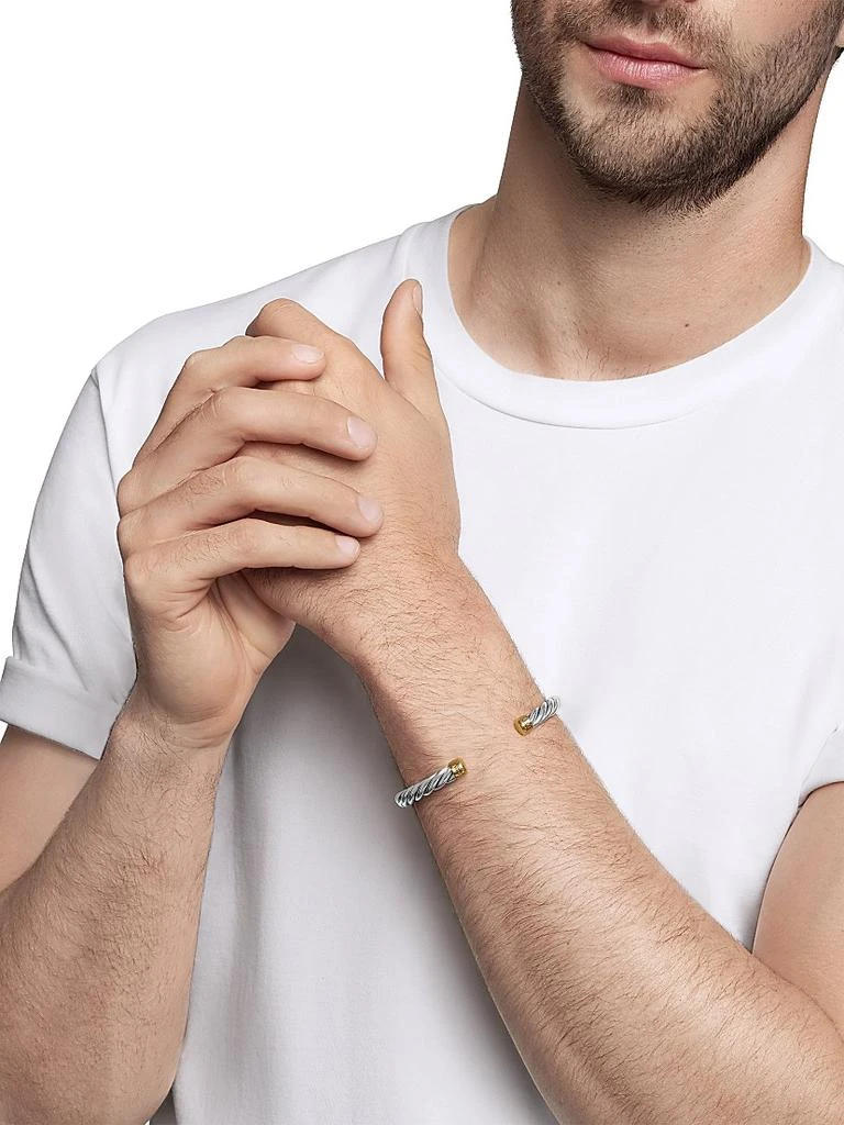 David Yurman Cable Cuff Bracelet in Sterling Silver 2