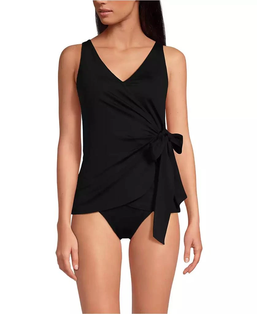 Lands
 End Women
s DDD-Cup Side Tie Tankini Top