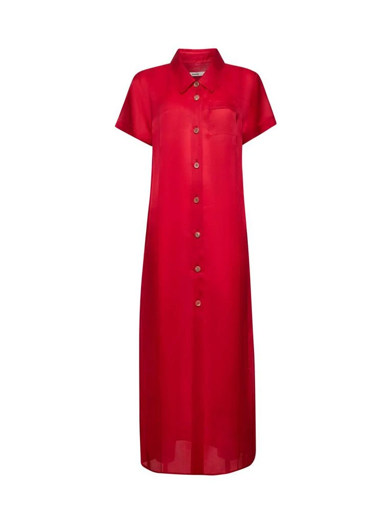 Khaite Khaite Effy Short-Sleeved Dress 1