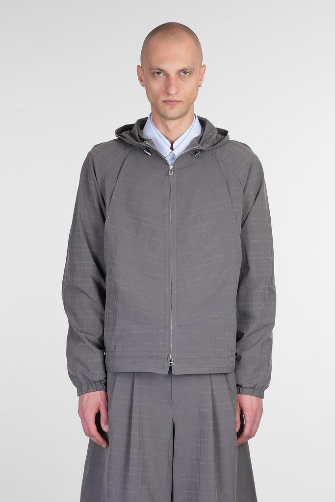 J.L-A.L Casual Jacket In Grey Polyester