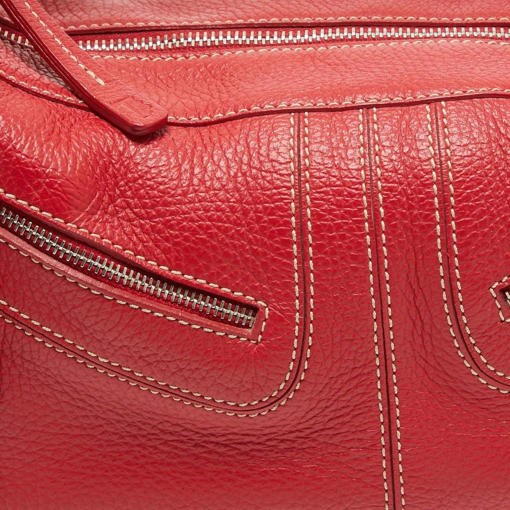 Tod's Tod's Red Leather Milky Hobo 5