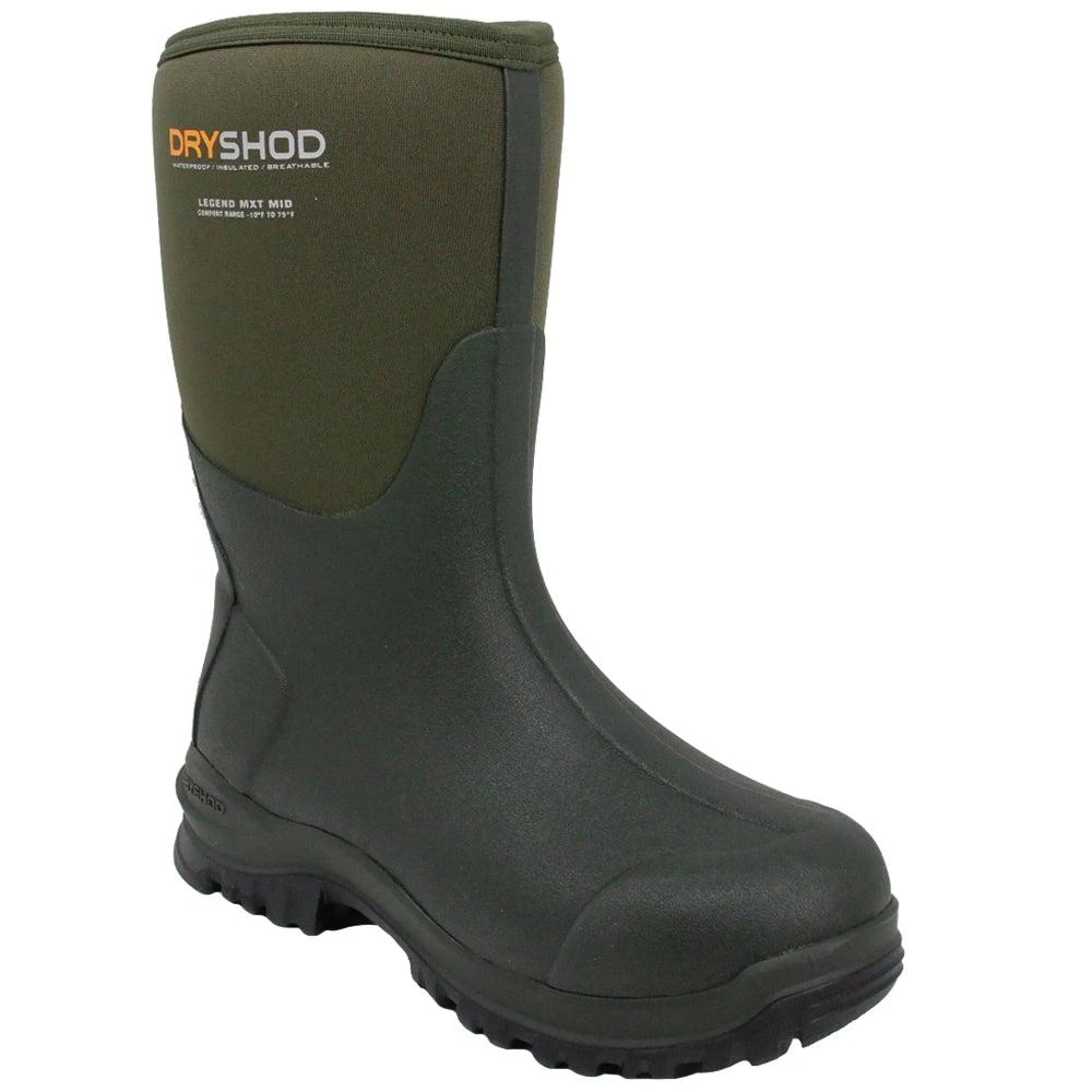 Dryshod Legend MXT Round Toe Mid Pull on Rain Boots 2