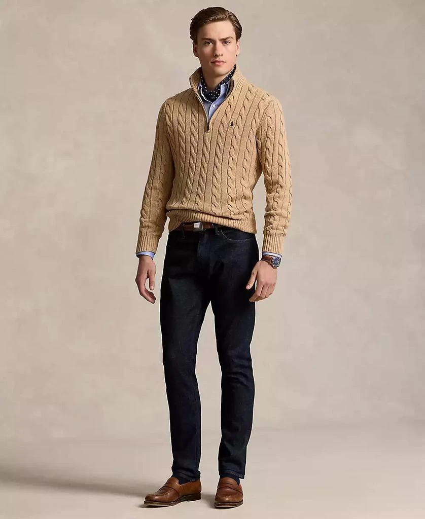 Ralph Lauren Men's Cable-Knit Cotton Sweater 4