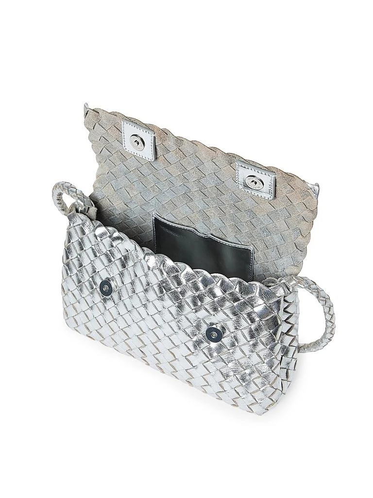 Loeffler Randall Billie Woven Leather Shoulder Bag 2