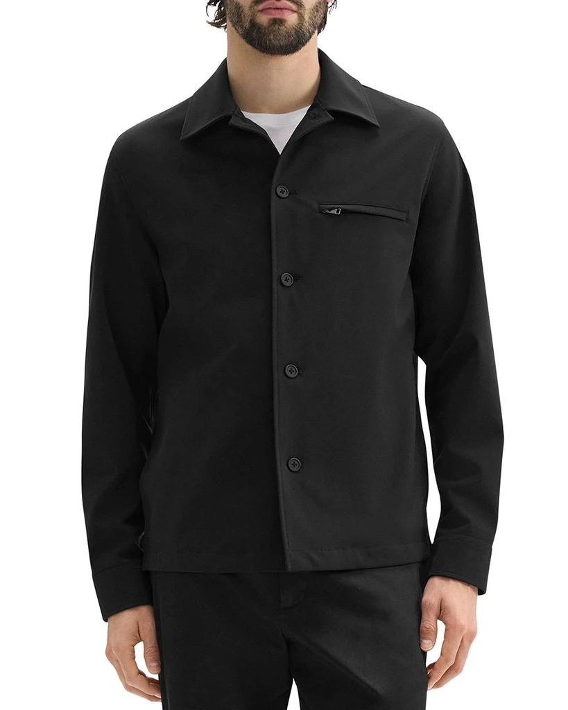 Theory Overshirt in Precision Ponte 1