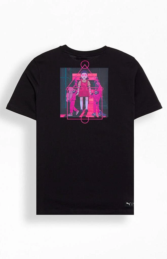 Puma x Squid Game Black T-Shirt 1