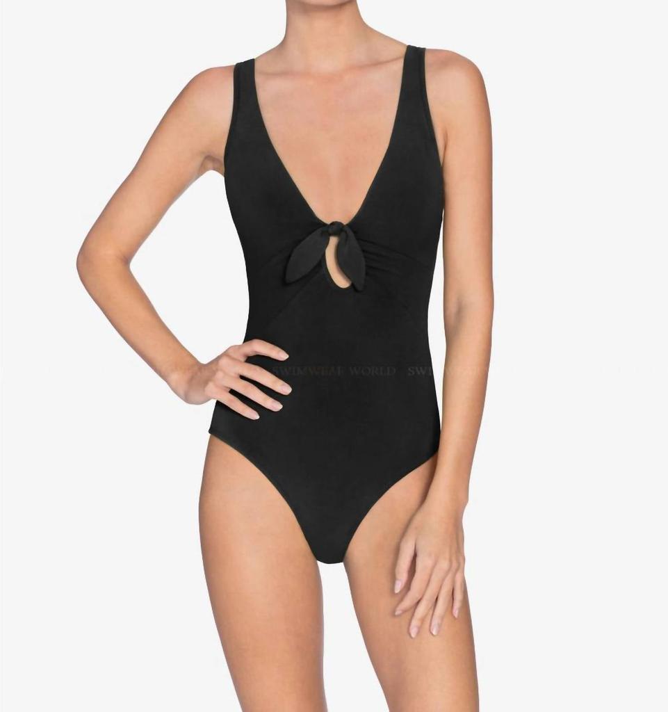 Robin Piccone Robin Piccone - Ava Plunge One Piece Swimsuit