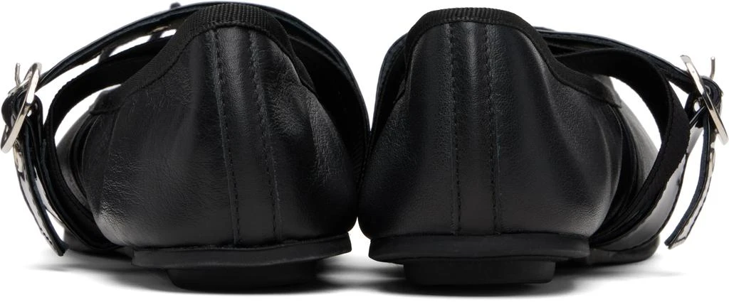 Repetto Black Twist Mary Jane Ballerina Flats 2
