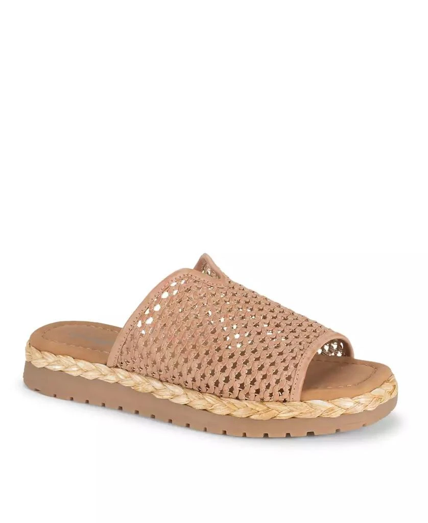 Baretraps Women's Tasmine Slide On Flat Sandals 1