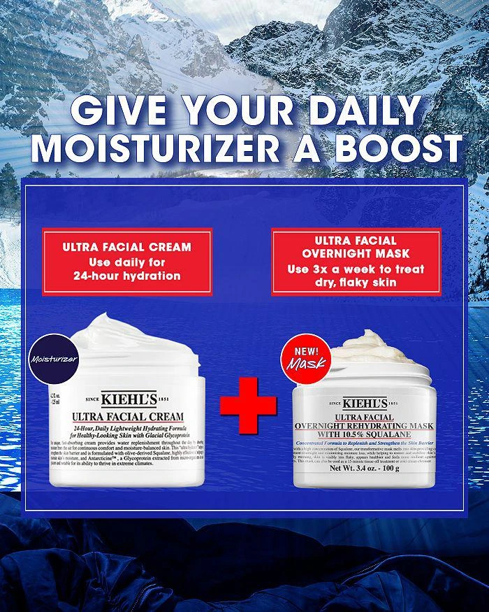 Kiehl's Ultra Facial Overnight Rehydrating Mask 3.4 oz. 11