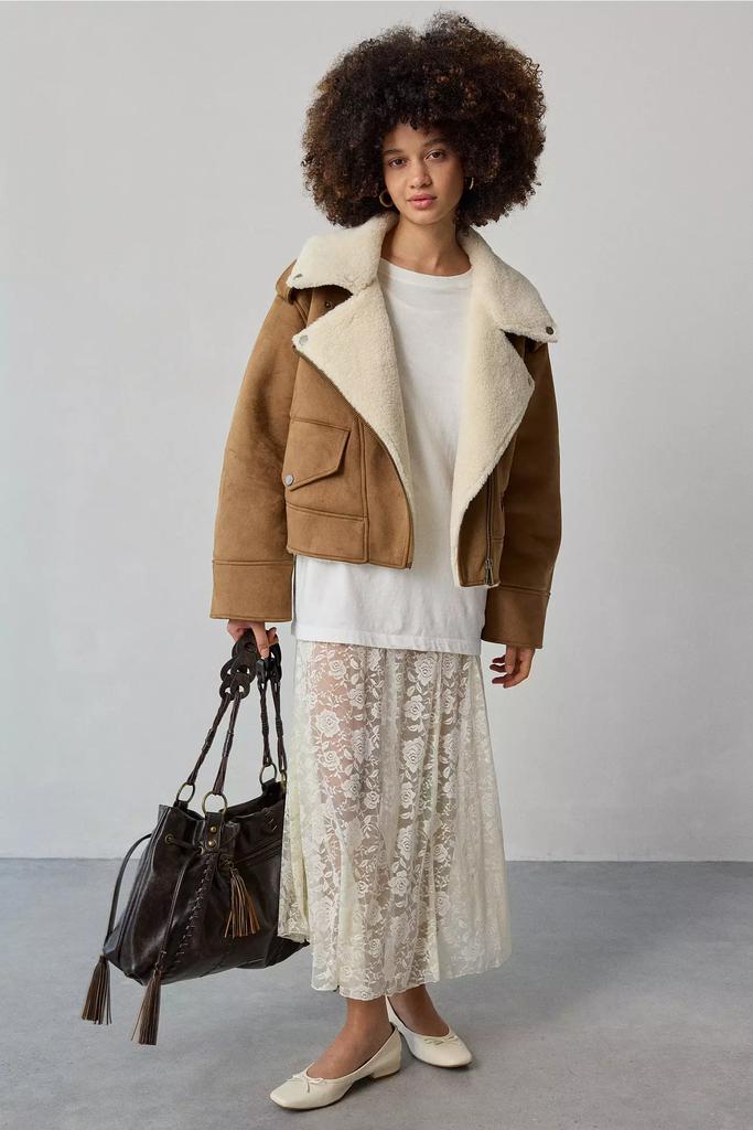 UGG UGG Finnian LuxeFluff Moto Jacket - Jackets - Free Shipping