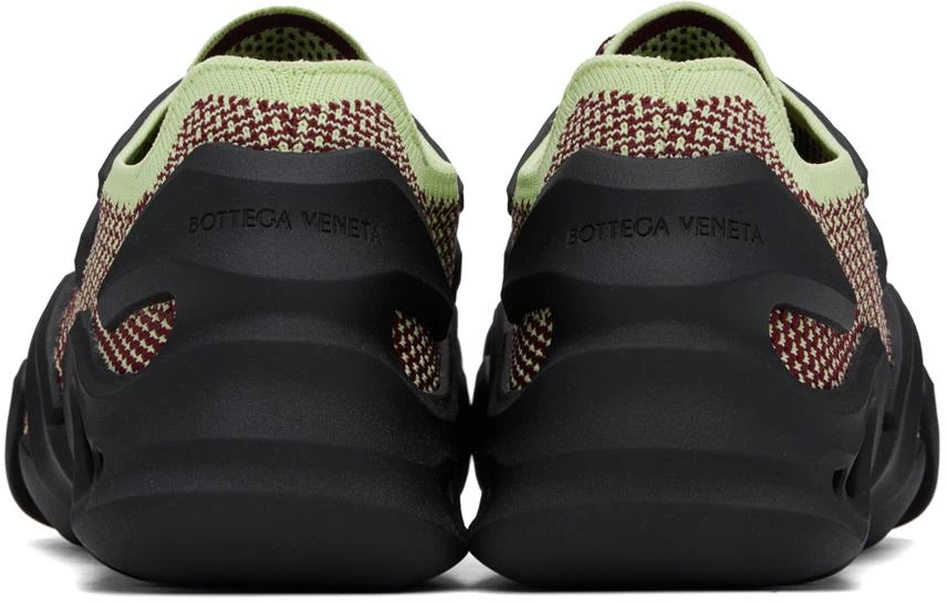 Bottega Veneta Burgundy & Yellow Flex Sneakers 2