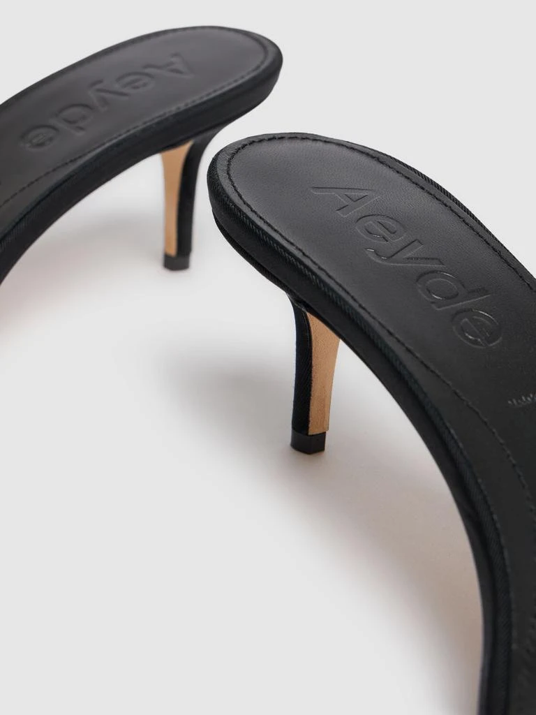 AEYDE 55mm Ilvy Grosgrain Mules 4