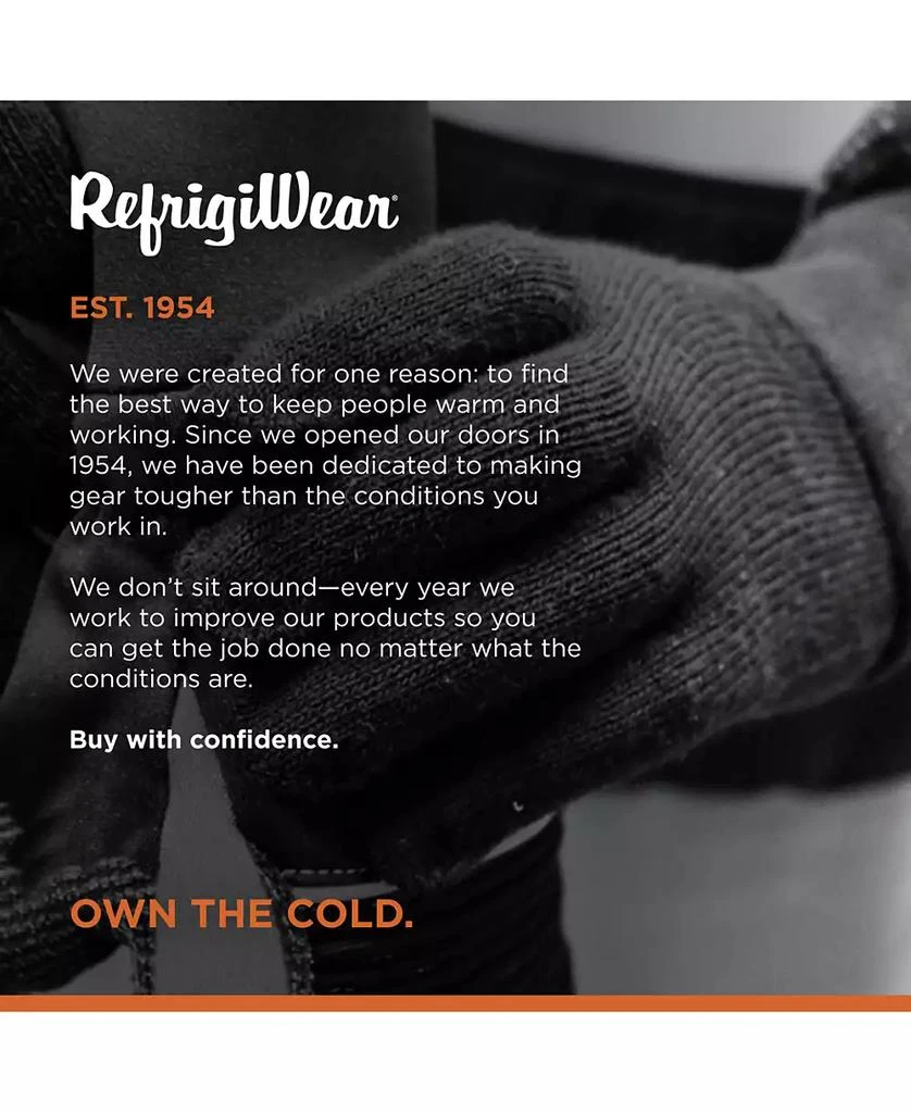 RefrigiWear Men's Moisture Wicking Stretch Fit Glove Liners (Pack of 12 Pairs) 6