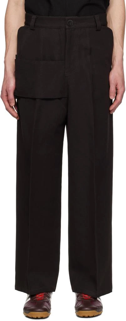 pet-tree-kor Brown Sail Trousers 1