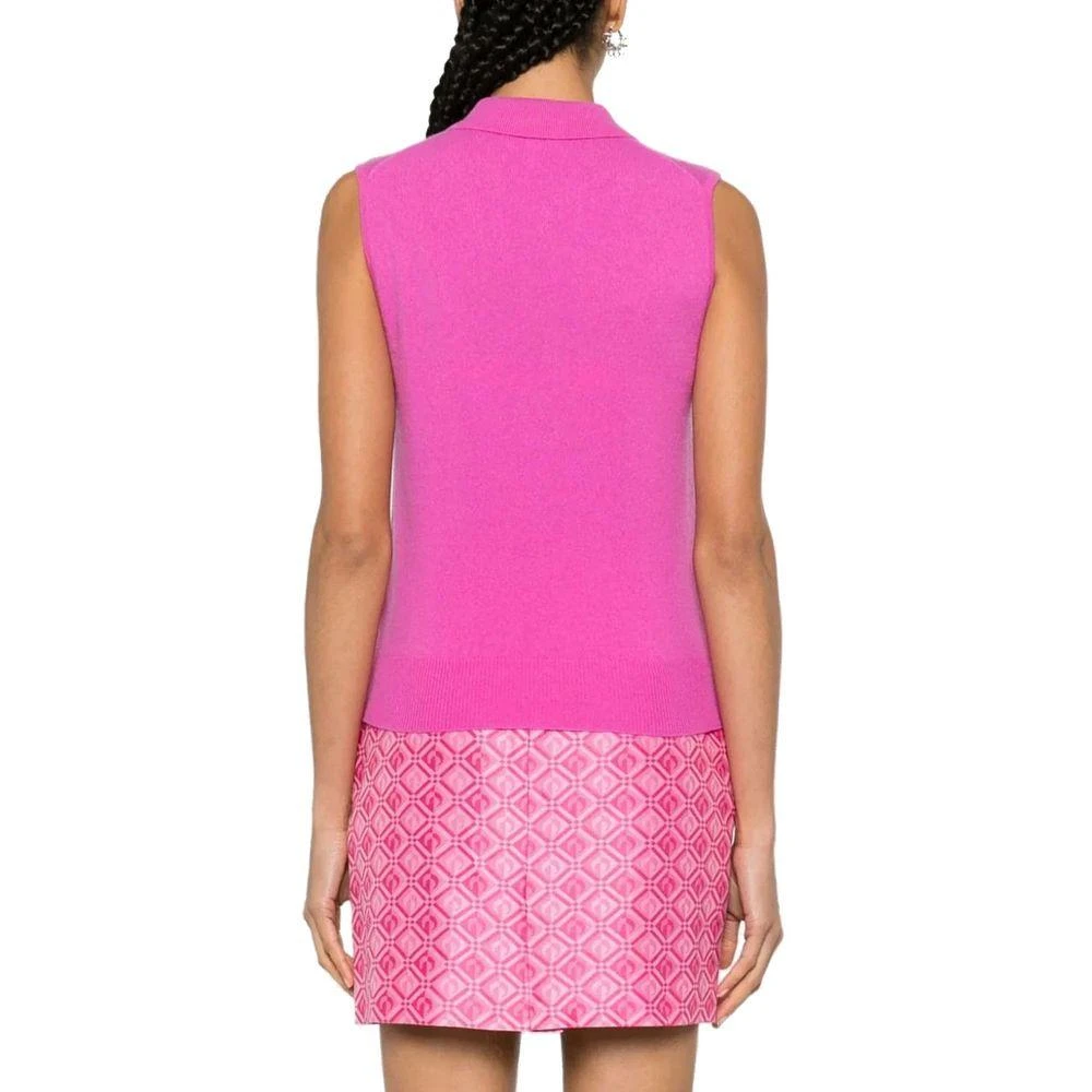 Ganni Ganni Wool And Cashmere Women's Polo 3