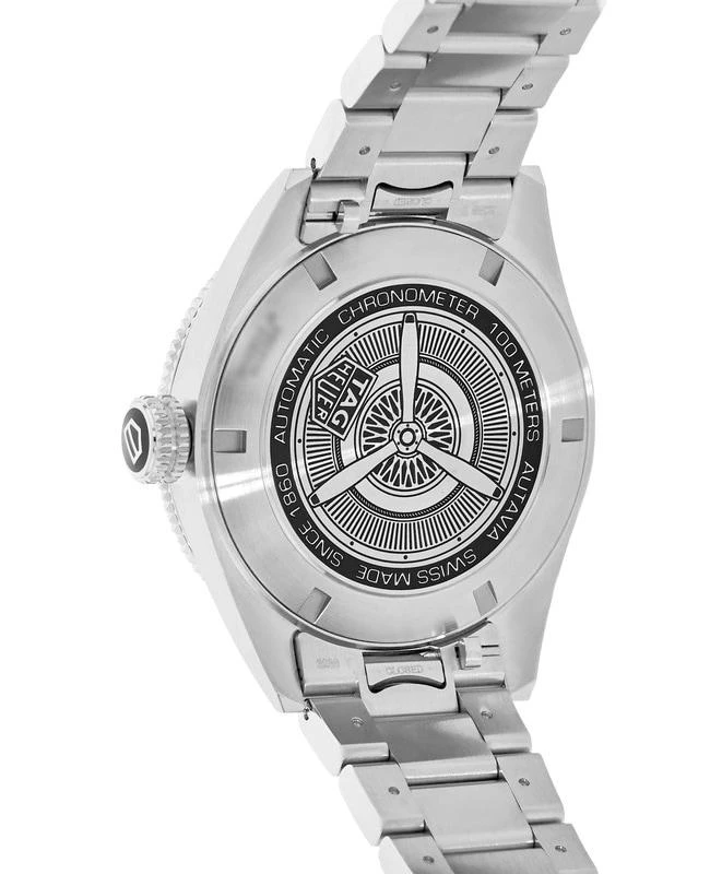 TAG Heuer Tag Heuer Autavia Calibre 5 Chronometer Automatic Black Dial Steel Men's Watch WBE5114.EB0173 3