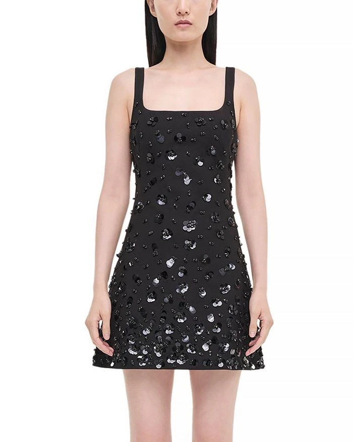 SIMKHAI Ziva Embellished Mini Dress 1