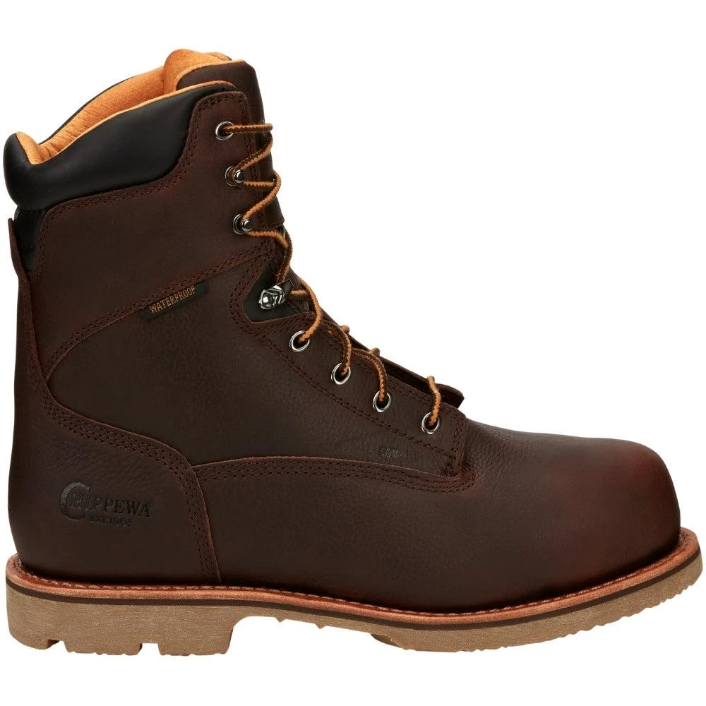 Chippewa Serious Plus 8 inch Waterproof Composite Toe Work Boots 1
