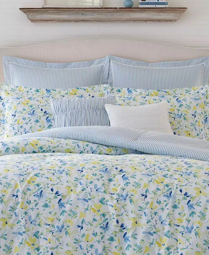 Laura Ashley Nora Reversible 6-Pc. Comforter Set 8
