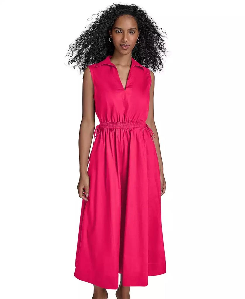 open lace back dress Calvin Klein Women's Sleeveless V-Neck Crepe A-line Midi Dress, Bayou, 2 at  Amazon Women's Clothing store