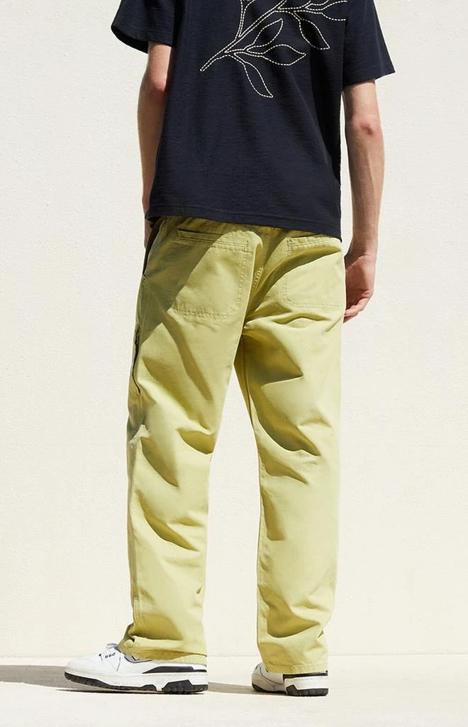 PacSun Green Baggy Carpenter Jeans 4