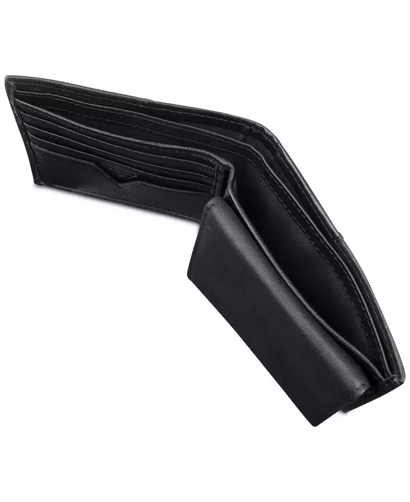 GUESS Men's Monterrey Billfold Wallet with Removable Passcase