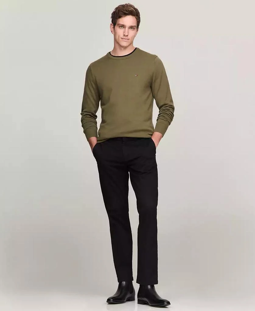Tommy Hilfiger Men's Essential Solid Crew Neck Sweater 4
