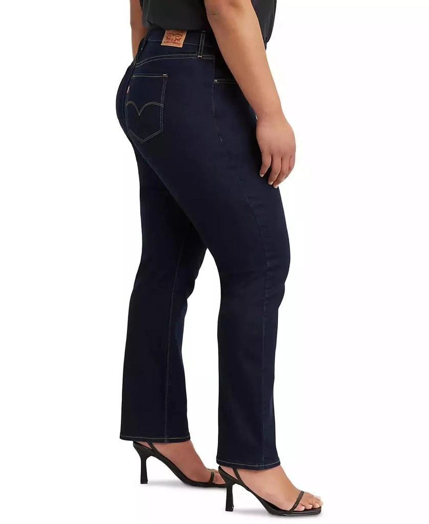 Levi's Trendy Plus Size 724 High-Rise Straight-Leg Jeans 3