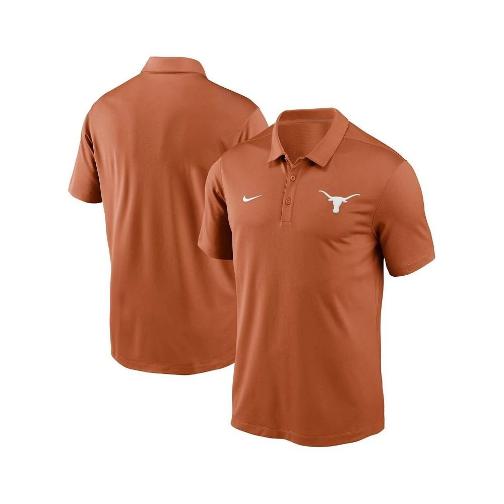 NIKE Men's Anthracite Texas Longhorns Primetime Franchise Performance Polo Shirt 1