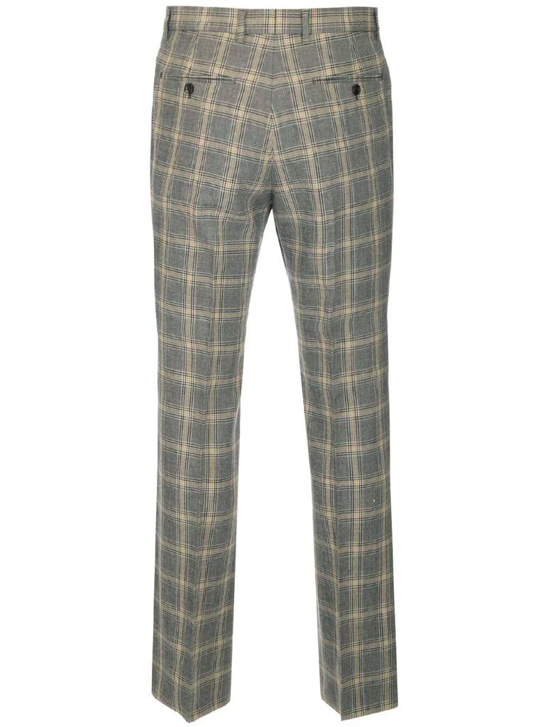 Gucci Gucci Prince Of Wales Checked Tailored Trousers 2