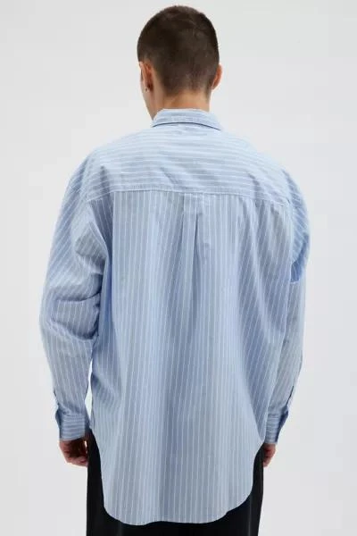 iets frans iets frans… Clean Stripe Long Sleeve Button-Down Shirt 3