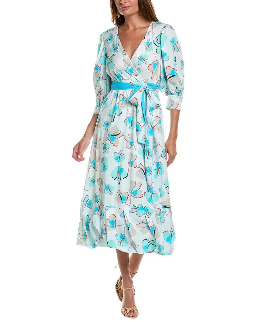 Diane von Furstenberg Roxanna Wrap Dress 1