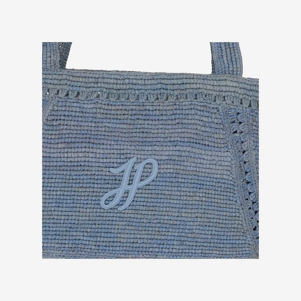 PATOU Patou Woven Shoulder Bag 4