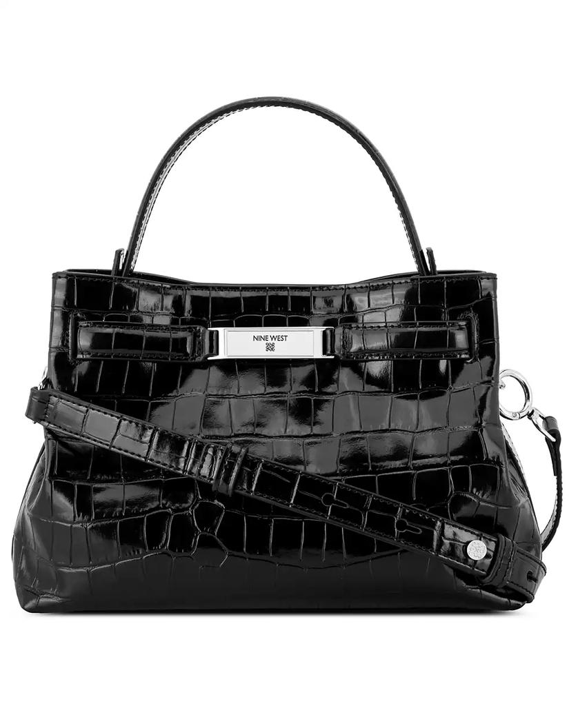 Nine West Harlee Mini Zipper Satchel Bag