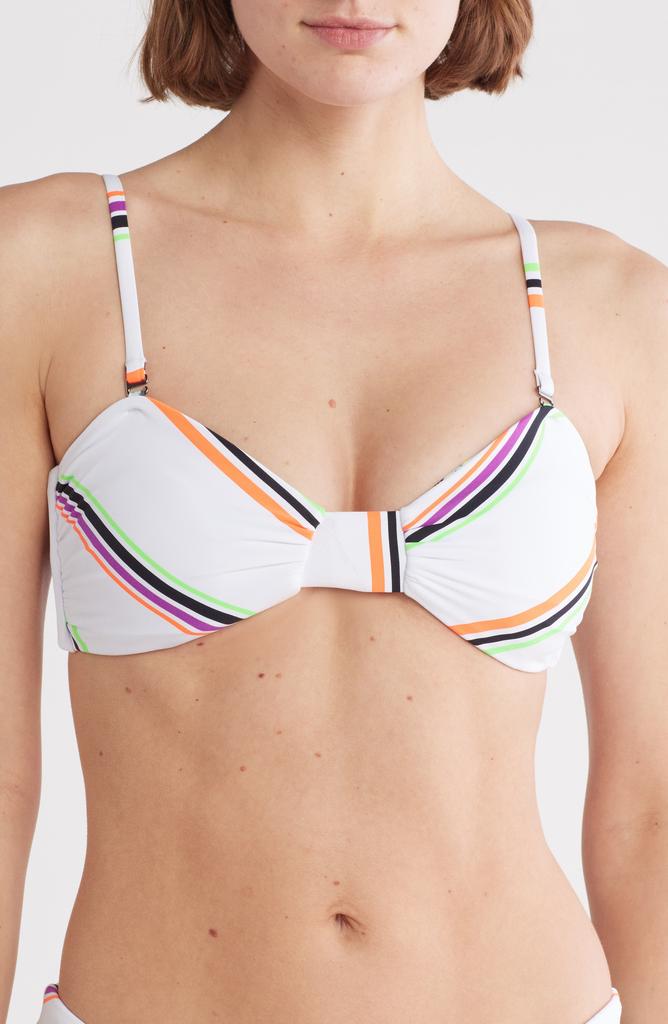 Maaji Pinstripe Amber Bikini Top