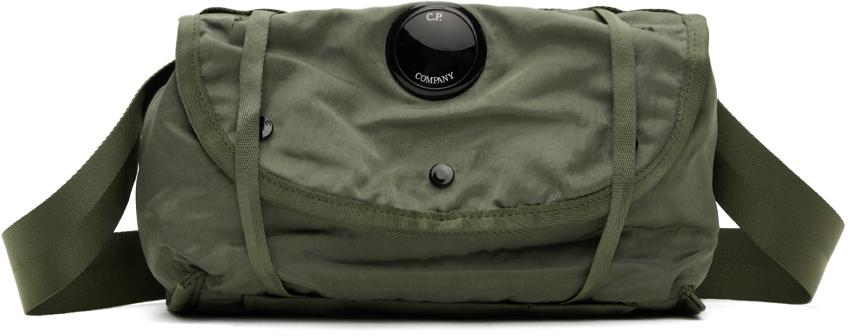 C.P. Company Green Nylon B Waistband Pouch